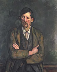 Mann mit verschränkten Armen, ca. 1899